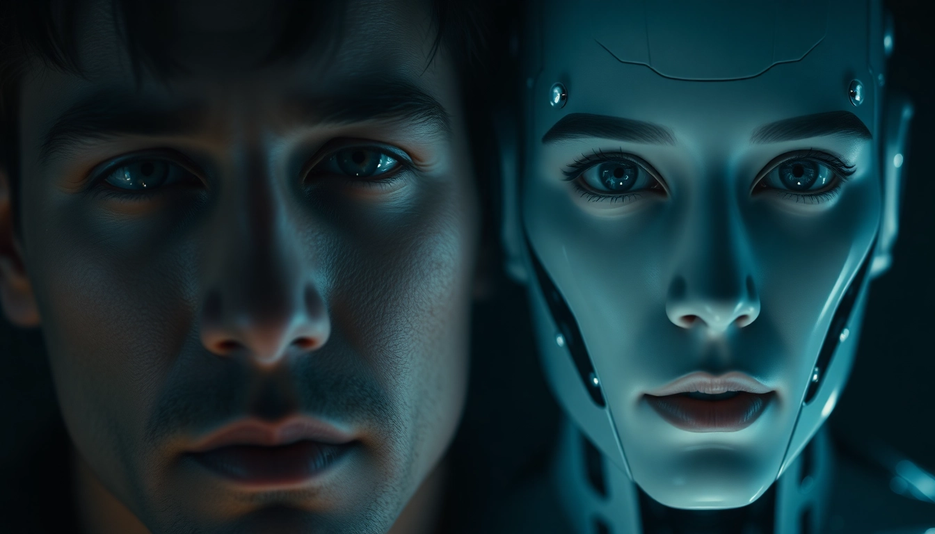 Human or Not AI game in action: players engaging in a real-time conversation to distinguish human vs AI responses with intense focus.